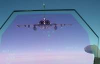 vue d'un rafale depuis un autre rafale